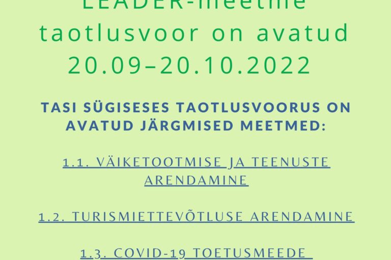 Leader Tartumaa Leader Tartumaa