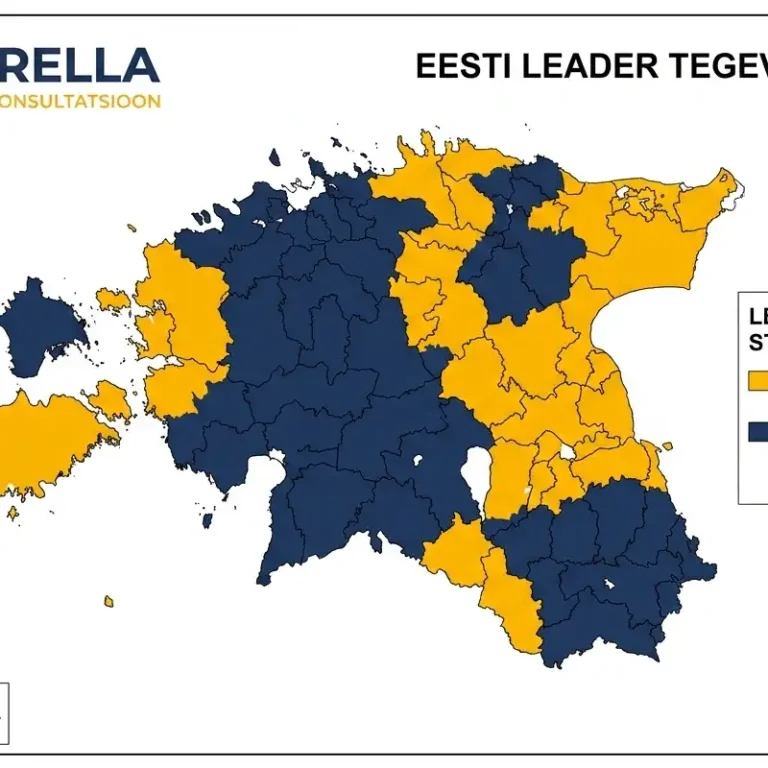 LEADER ettevõtlusvoorude kaart: Kus avaneb toetus 2026. aasta sügisel?